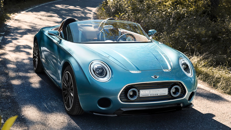 Illustration for article titled MINI Makes A Lovely Little Superleggera Roadster Concept